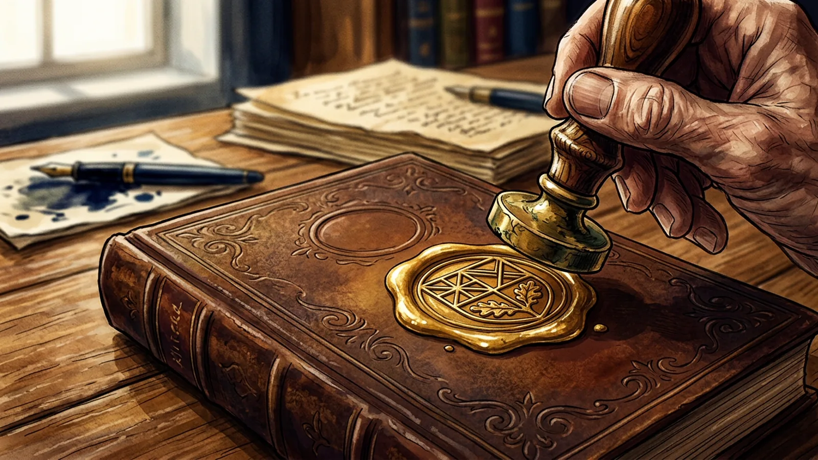 The seal doesn't prove the work is human. It promises it — and that's the honest version of a trust mark.